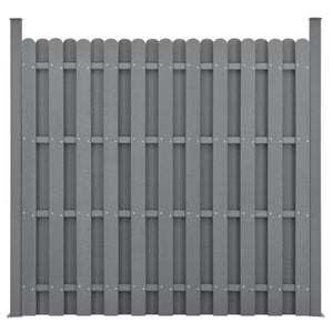 WPC Gartenzaun 185x193 cm [neu.holz]