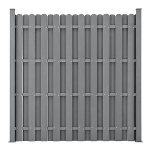 WPC Gartenzaun 185x193 cm [neu.holz]