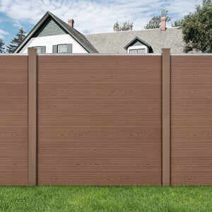 Gartenzaun Segovia WPC in versch. Ausführungen [neu.holz]