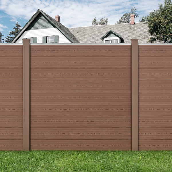 Gartenzaun Segovia WPC in versch. Ausführungen [neu.holz]