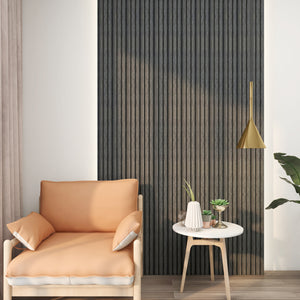 3D-Wandpaneel Brunssum Set 195x12,2 cm Marmorgrau [NEU.HOLZ]