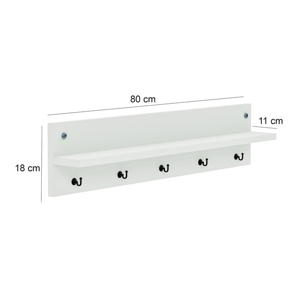 Wandgarderobe Sulkava [en.casa]