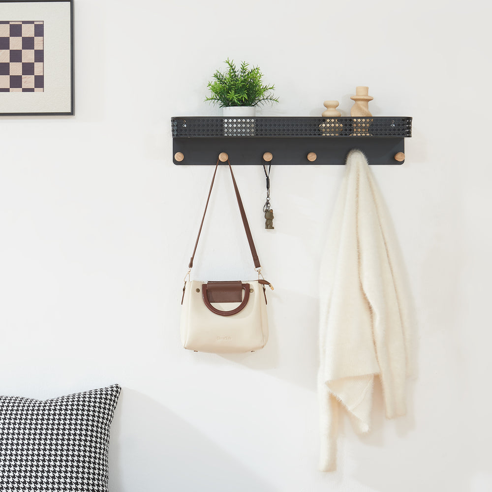 Wandgarderobe mit Ablage Jäller [en.casa]
