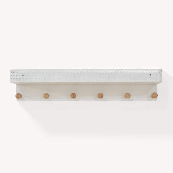 Wandgarderobe mit Ablage Jäller [en.casa]