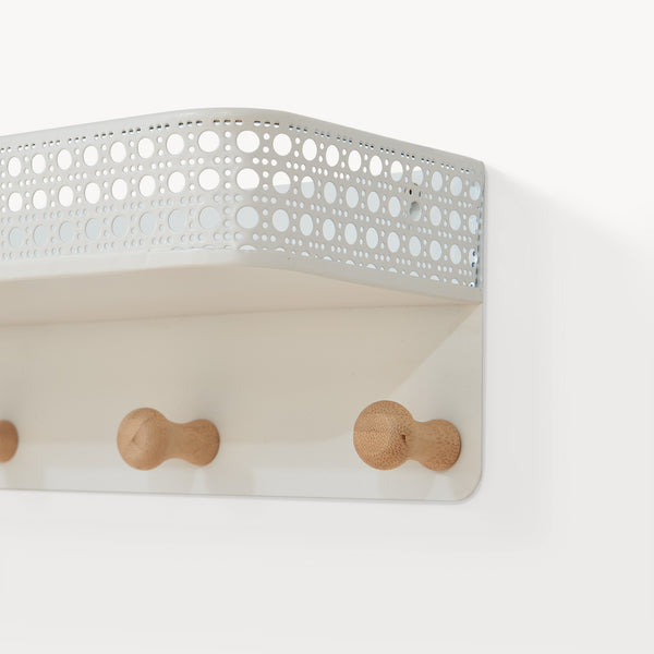 Wandgarderobe mit Ablage Jäller [en.casa]