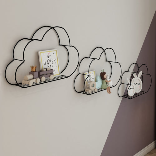 Wandregalset Tønder im 3er Set [en.casa]