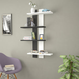 Wandregal Aukra 70x17x100 cm [en.casa] - premiumXL