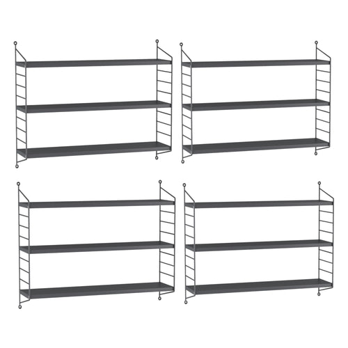 Modulares Wandregal Strängnäs [en.casa] - premiumXL