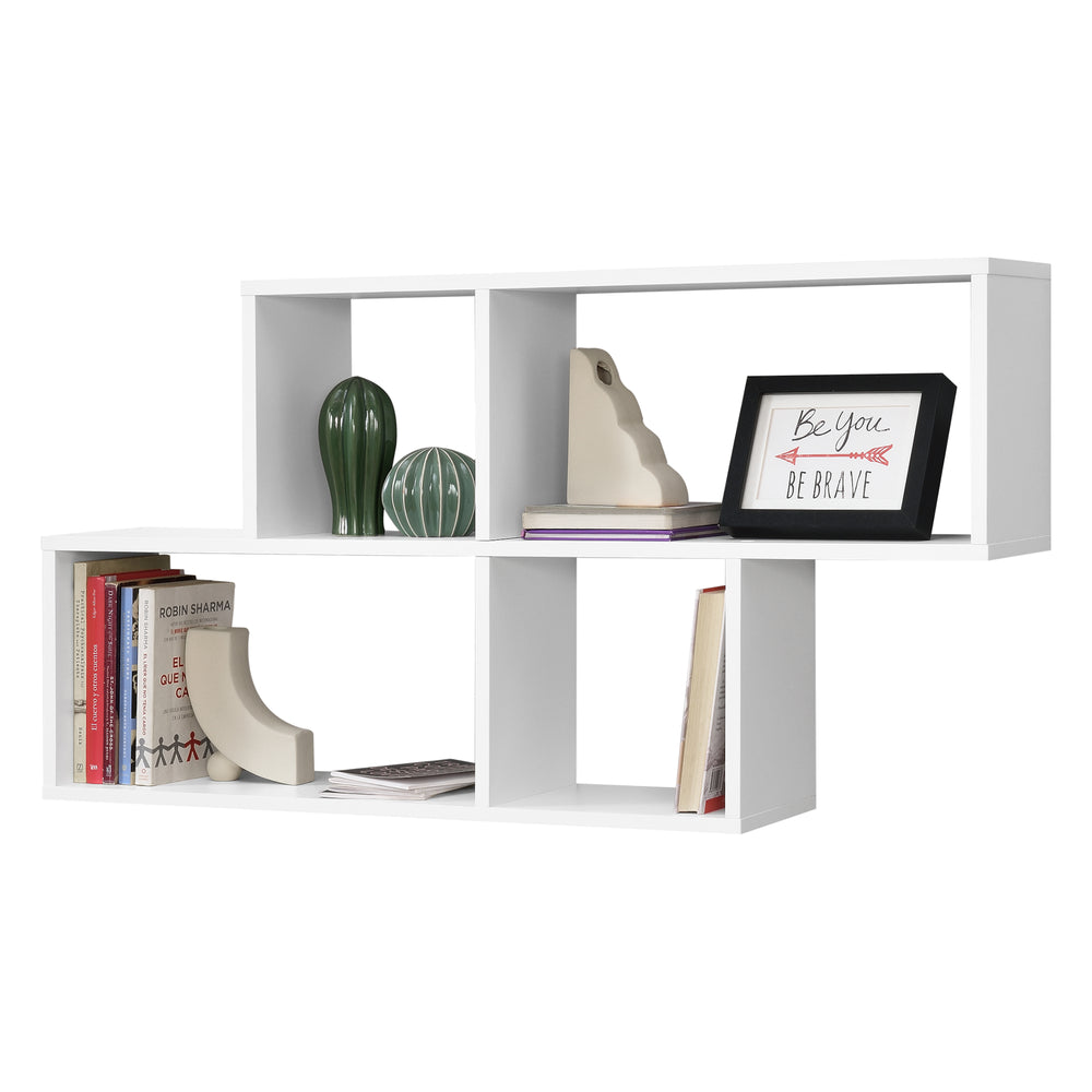 Wandregal Bryne 100 x 19,5 x 53 cm versch. Farben en.casa - premiumXL