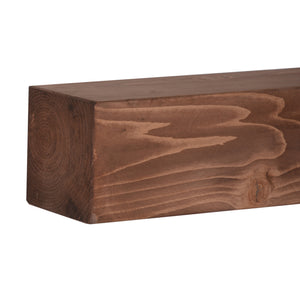 Wandregal Munkebo Kiefernholz, gebeizt in versch. Größen [en.casa]