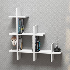 Wandregal Christiansfeld 80 x 80 x 20 cm bis ca. 5 kg in versch. Farben [en.casa]