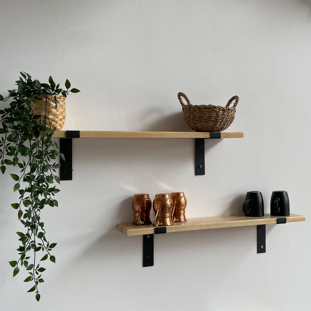 Wandregal Løgstør im 2er Set in versch. Farben [en.casa]