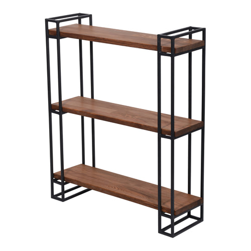 Wandregal Falster Kiefernholz, gebeizt [en.casa]