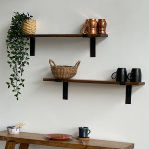 Wandregal Løgstør im 2er Set in versch. Farben [en.casa]