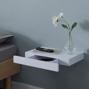 Wandregal Hyvinkää mit Schublade [en.casa] - premiumXL