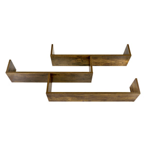 Wandregal Grimstad 119 x 18 x 55 cm versch. Farben en.casa