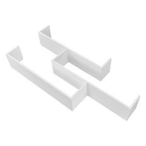 Wandregal Grimstad 119 x 18 x 55 cm versch. Farben en.casa