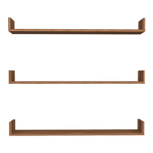 Wandregal Höganäs 3-tlg. in versch. Größen und Farben [en.casa]