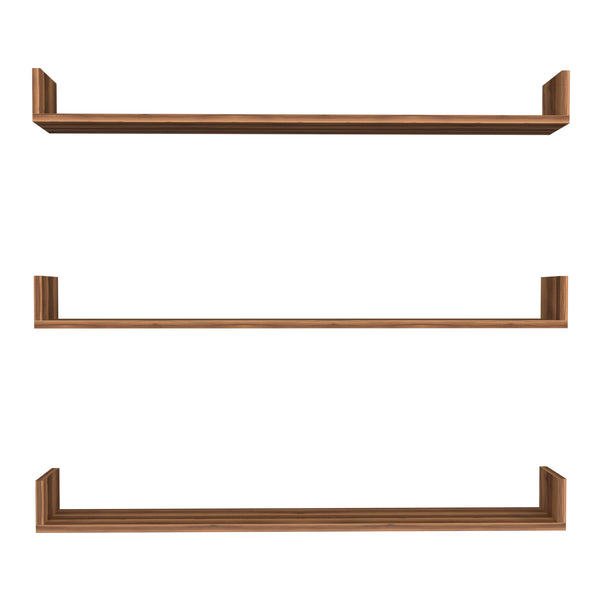 Wandregal Höganäs 3-tlg. in versch. Größen und Farben [en.casa]