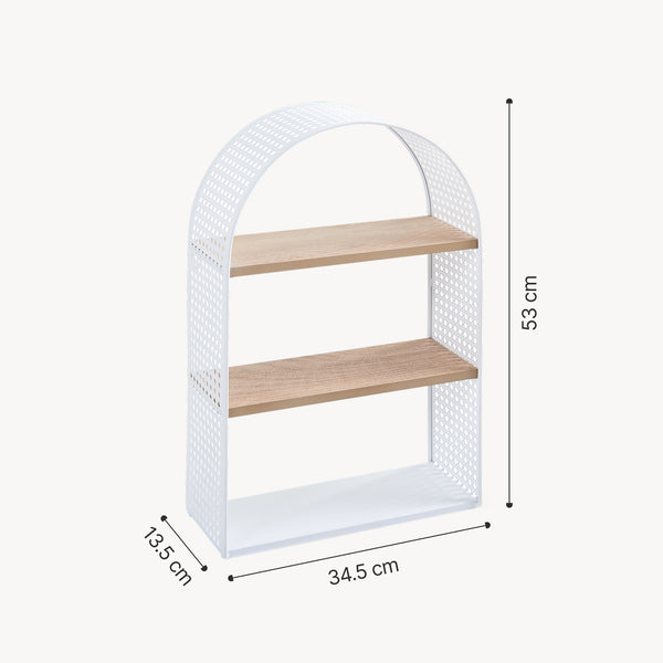 Wandregal Jäller 53x35x14 cm [en.casa]