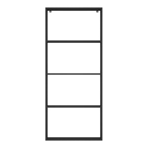 Wandregal Jämijärvi Schwarz, matt [en.casa]