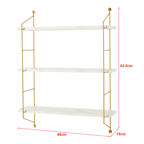 Wandregal Ösel in versch. Farben [en.casa]