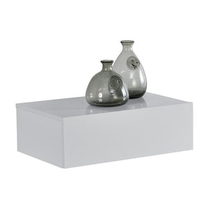 Wandregal Oslo mit Schublade 46x30x15cm versch. Farben [en.casa]