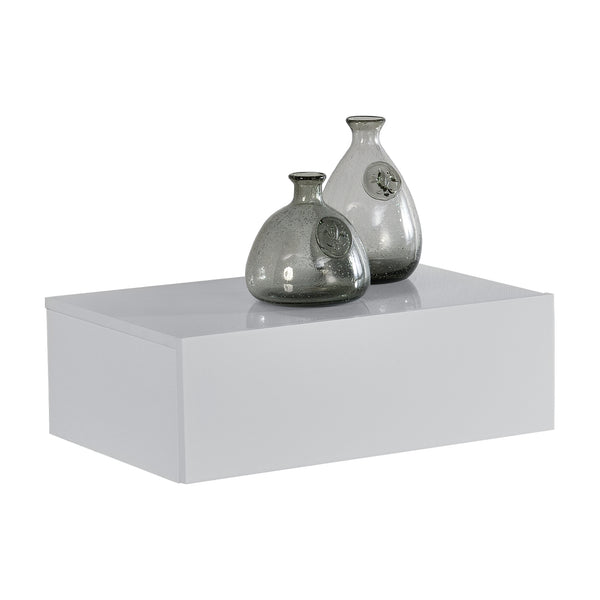Wandregal Oslo mit Schublade 46x30x15cm versch. Farben [en.casa]