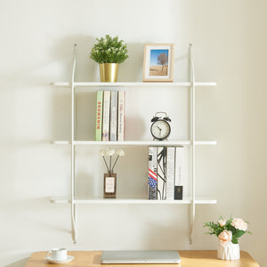 Wandregal Østfold 100x80x21 cm [en.casa]