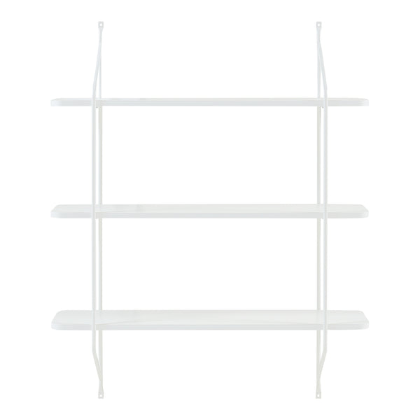 Wandregal Østfold 100x80x21 cm [en.casa]