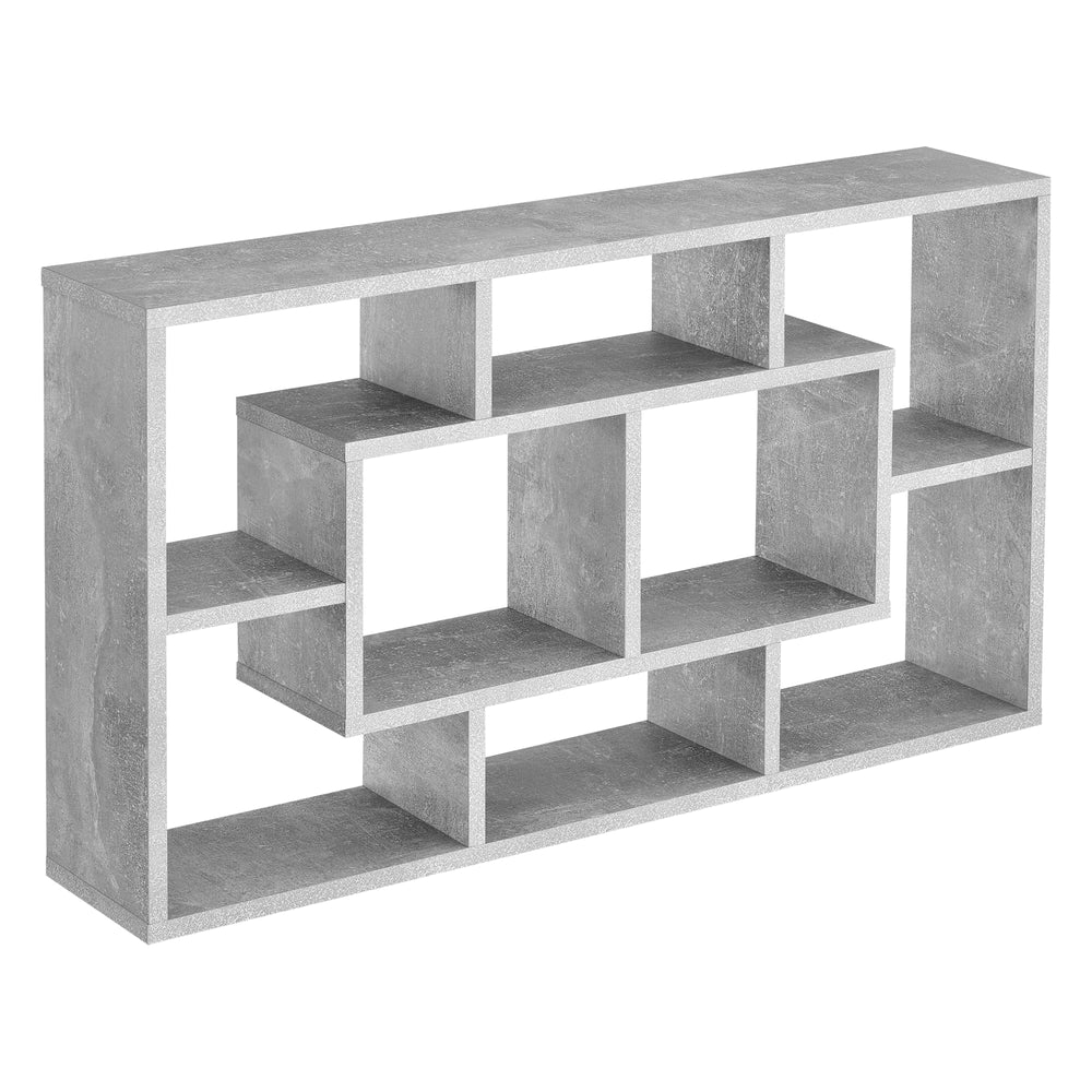 Wandregal Saputit 85x16x48 cm versch. Farben en.casa - premiumXL