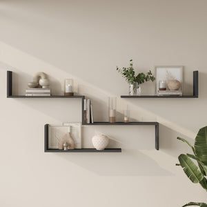 Wandregalset 3-tlg. Vepinshul [en.casa]