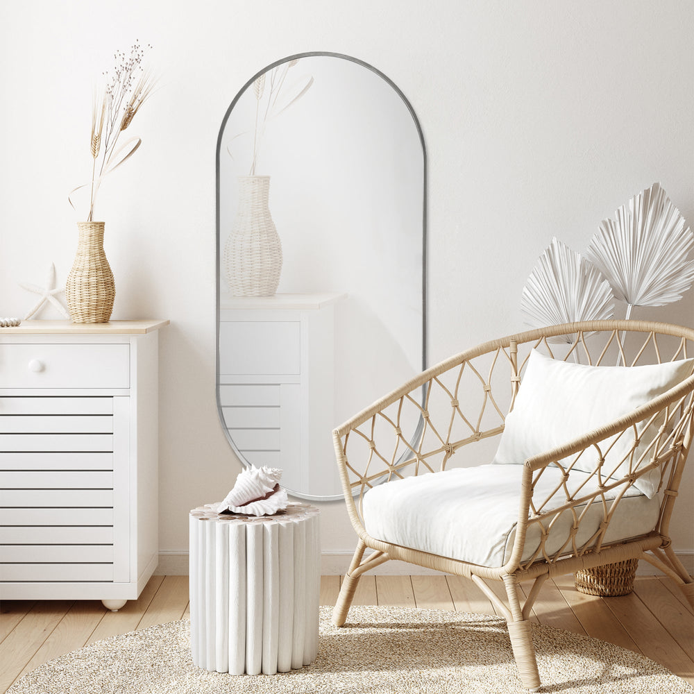 Wandspiegel Corato 40x80cm versch. Farben [en.casa] - premiumXL