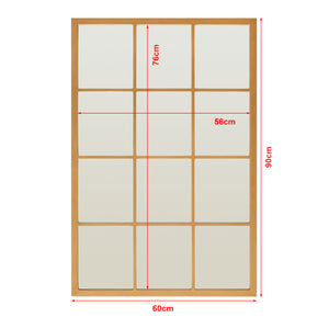 Wandspiegel Cupello 90x60cm in verschiedenen Farben [en.casa]