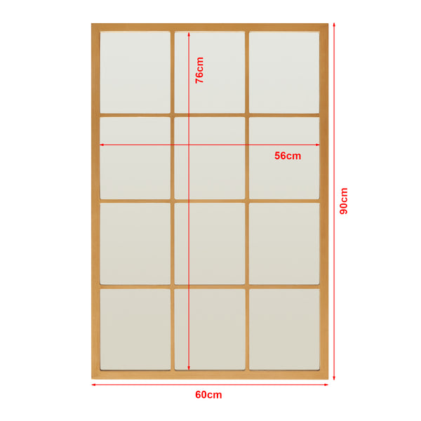 Wandspiegel Cupello 90x60cm in verschiedenen Farben [en.casa]