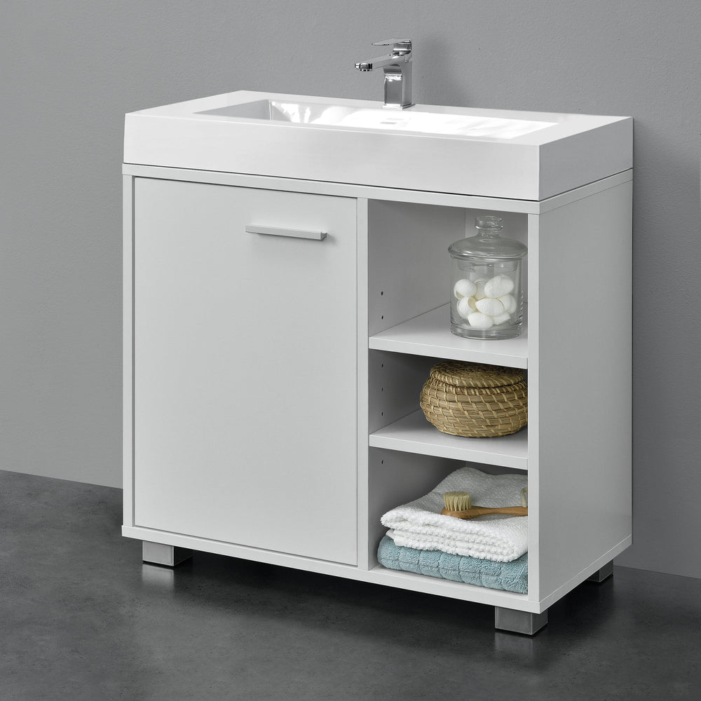 Waschbeckenunterschrank 56x60x31 cm in versch. Farben en.casa - premiumXL