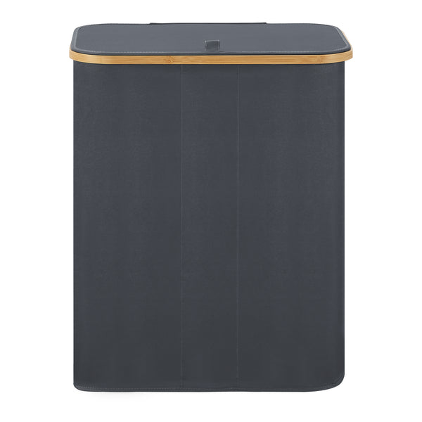 Wäschekorb Rusko 140L in verschiedenen Farben [en.casa]