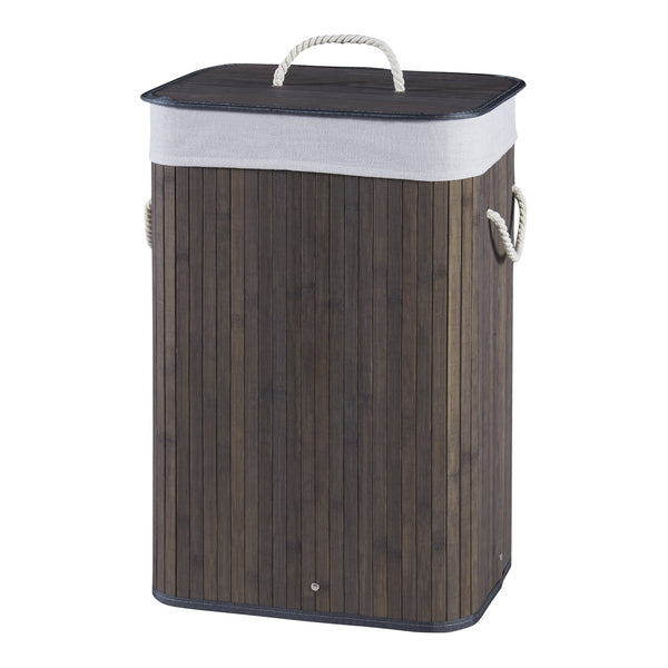 Wäschekorb Salla Bambus in versch. Farben und Größen [en.casa]