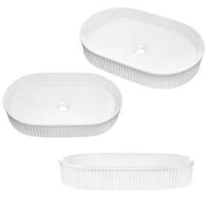 Waschtisch Skelbolu mit Türen 80x71x40 cm [en.casa]