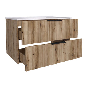 Waschtisch mit Waschbecken Veppenssan [en.casa]