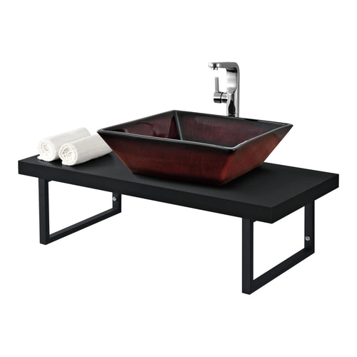 Waschtischplatte 100x45x30 cm in versch. Farben neu.haus