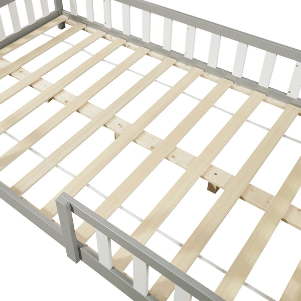 Kinderbett Sisimiut mit Matratze [en.casa]