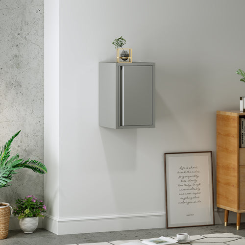 Hängeschrank Burlöv 50x33x35 cm Stahl [en.casa]