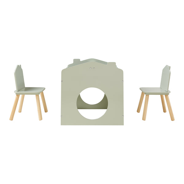 Zeichentisch für Kinder Romso Kindertischset mit 2 Stühlen [en.casa]