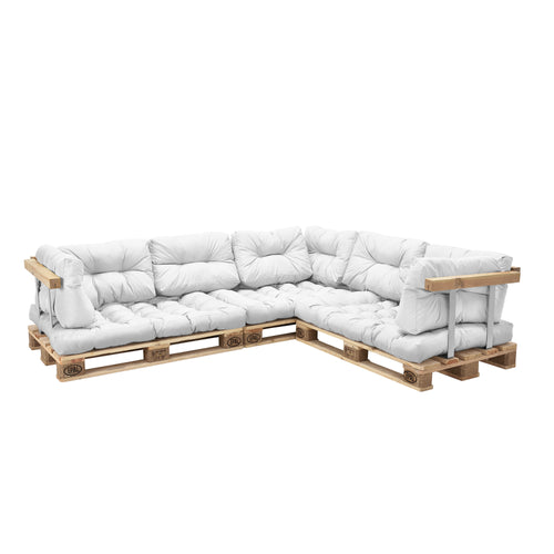 Indoor Palettenkissen Mogán Sitzkissen Rückenkissen in versch. Farben [en.casa] - premiumXL