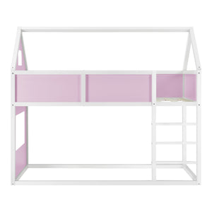 Hochbett Quedlinburg für Kinder 90x200 cm in verschiedenen Farben [en.casa]