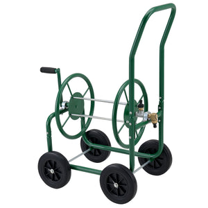 Metall Schlauchwagen für 3/4' Schlauch - bis zu 60m Schlauch - Schlauchtrommel Aufroller Gartenschlauch [pro.tec]