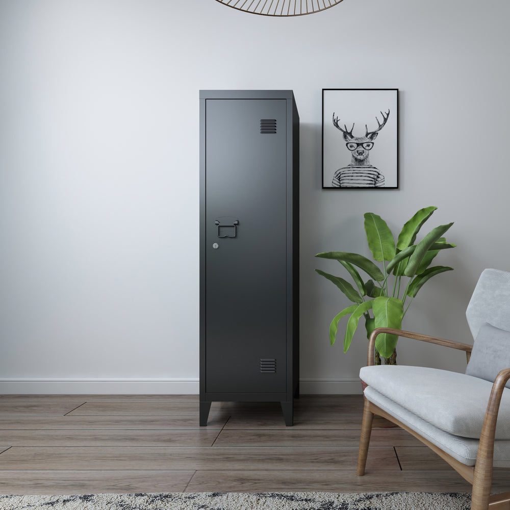 Einzelspind Kurikka 137x38x38 cm [en.casa] - premiumXL