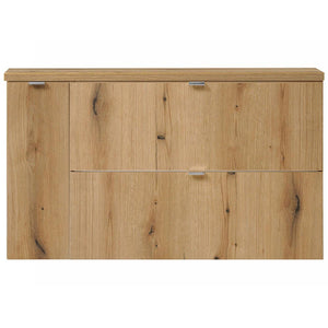 Waschtischunterschrank Skelbolu mit 2 Schubladen und 1 Tür [en.casa]